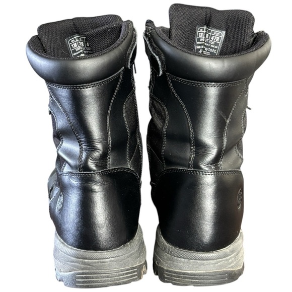 Smith & Wesson Breach 2.0 Tactical Waterproof Side-Zip Boots Black Size 13R - Picture 5 of 13